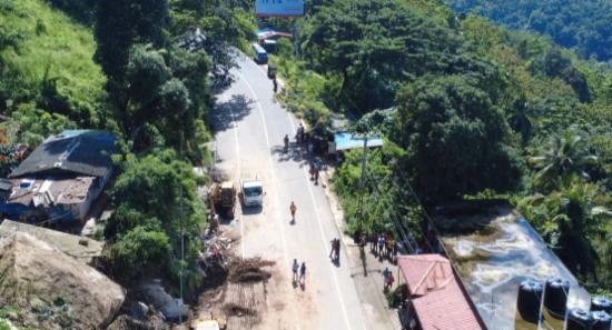 Lower Kadugannawa Road Partially Reopened